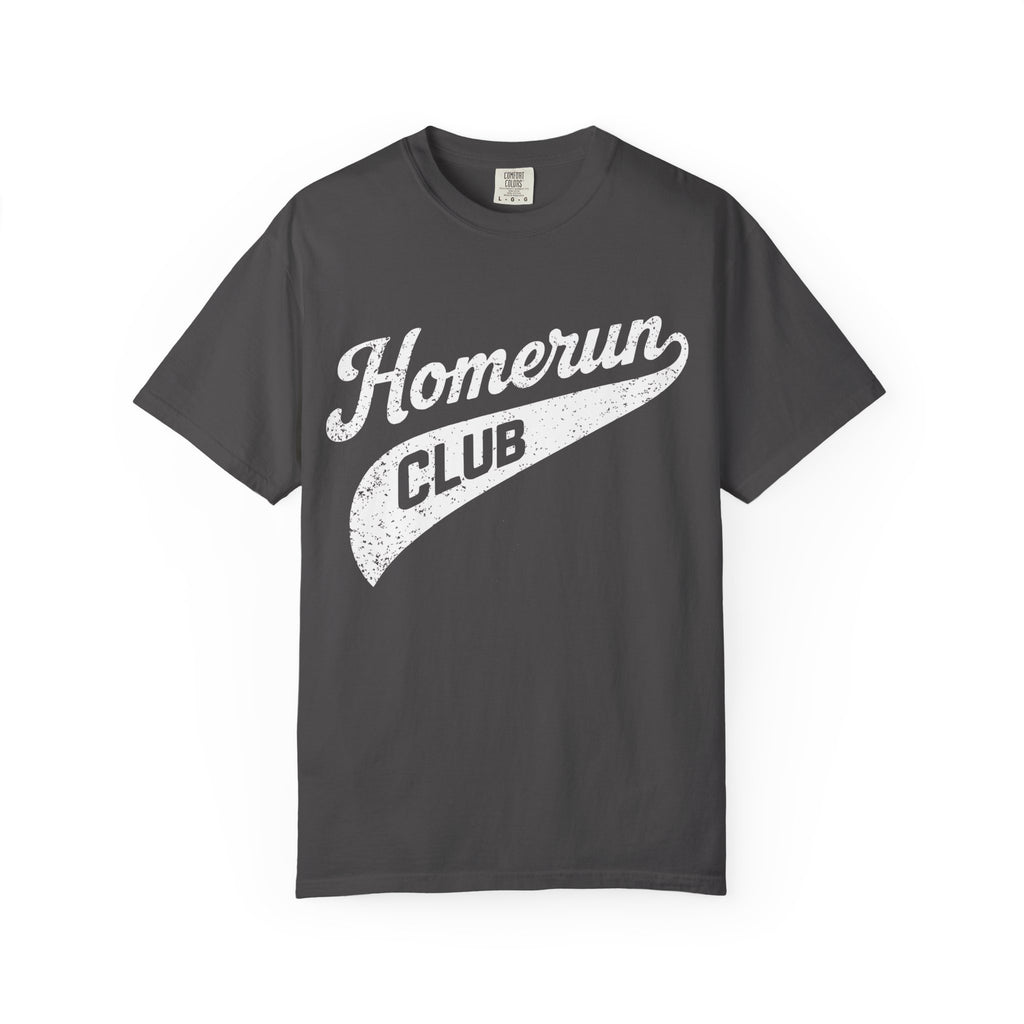 Homerun Club T-Shirt — Swing for the Fences Vintage Ballpark Tee
