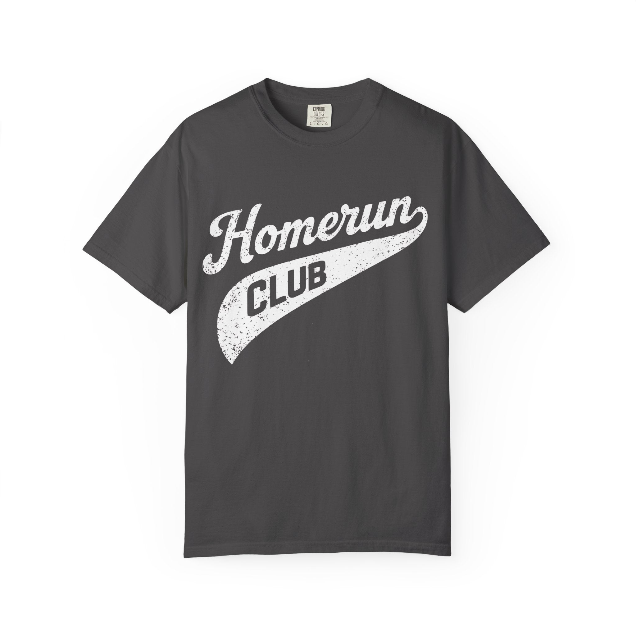 Homerun Club T-Shirt — Swing for the Fences Vintage Ballpark Tee