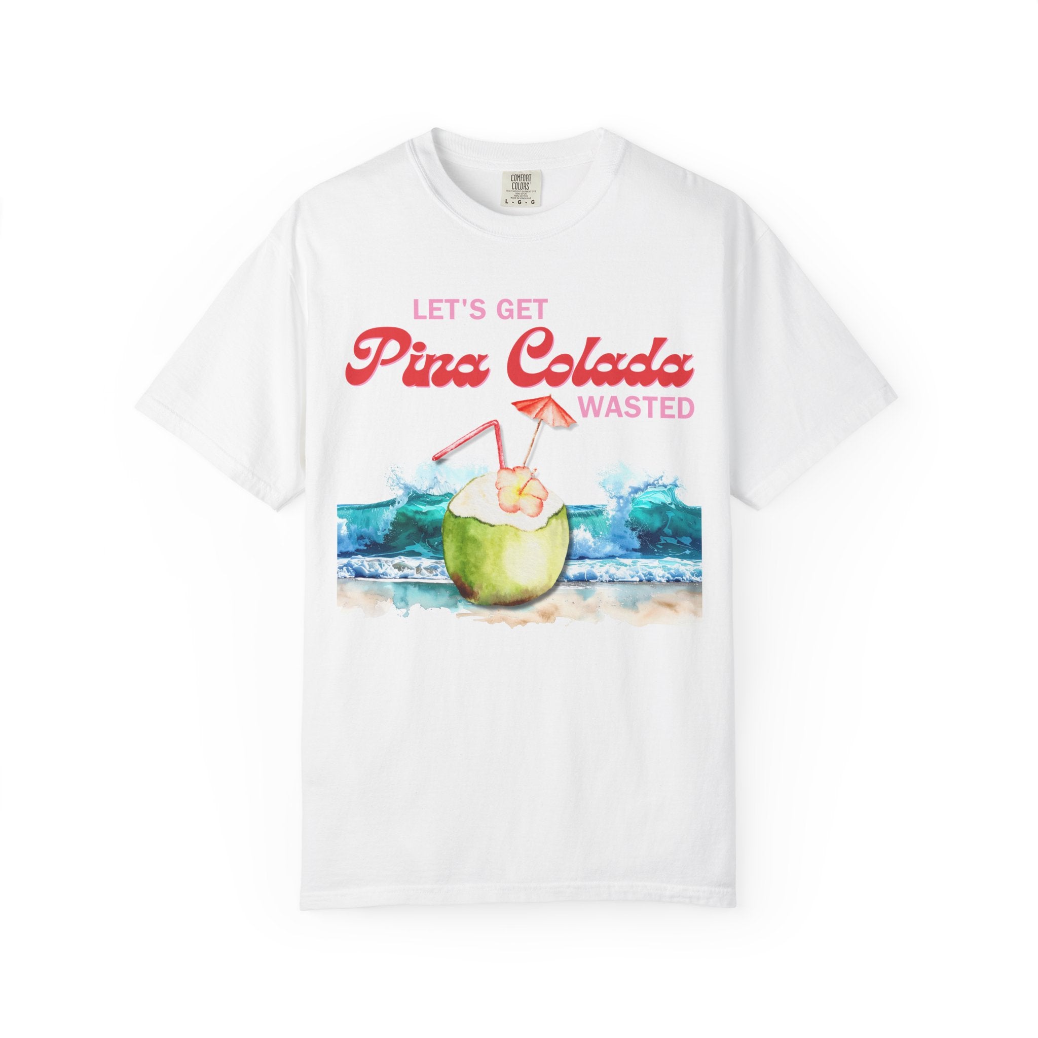 Piña Colada Wasted Vintage Wash T-Shirt
