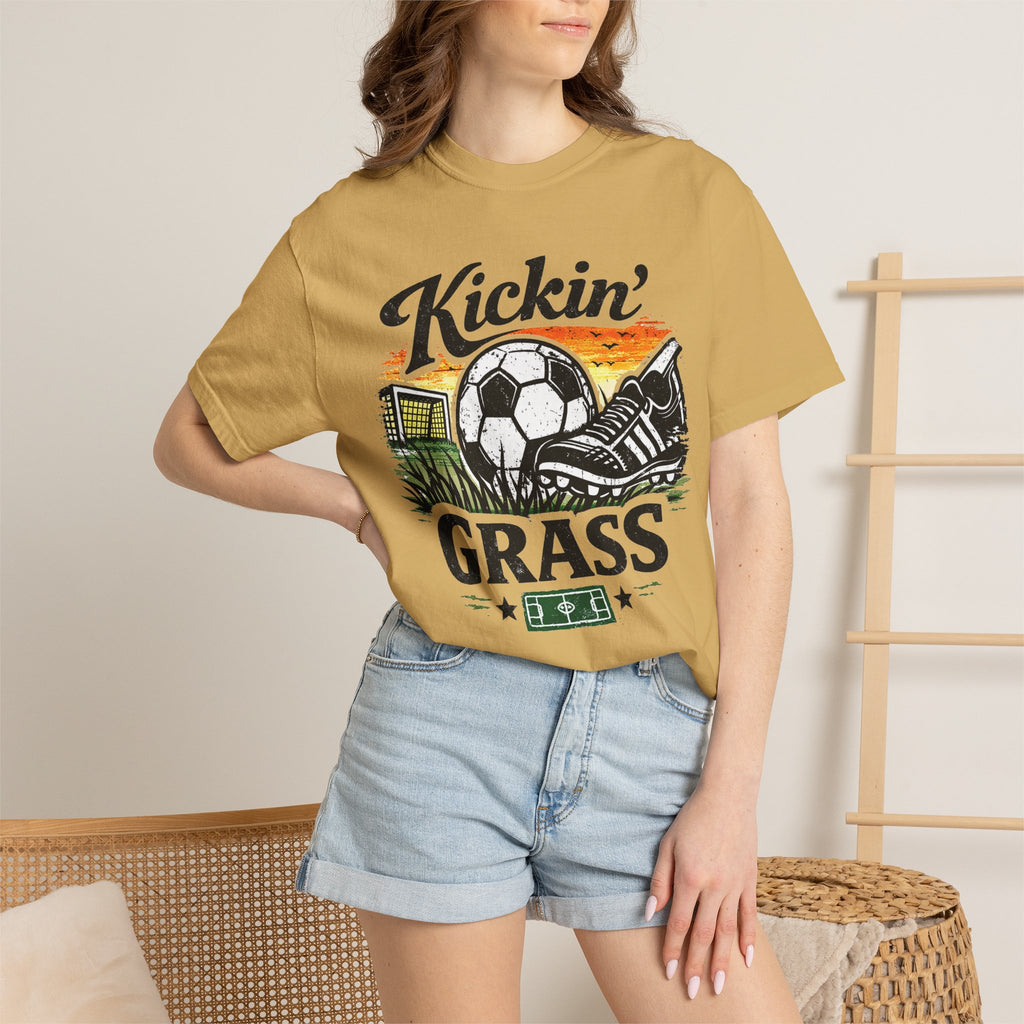 Kickin' Grass Soccer Vintage Wash Tee