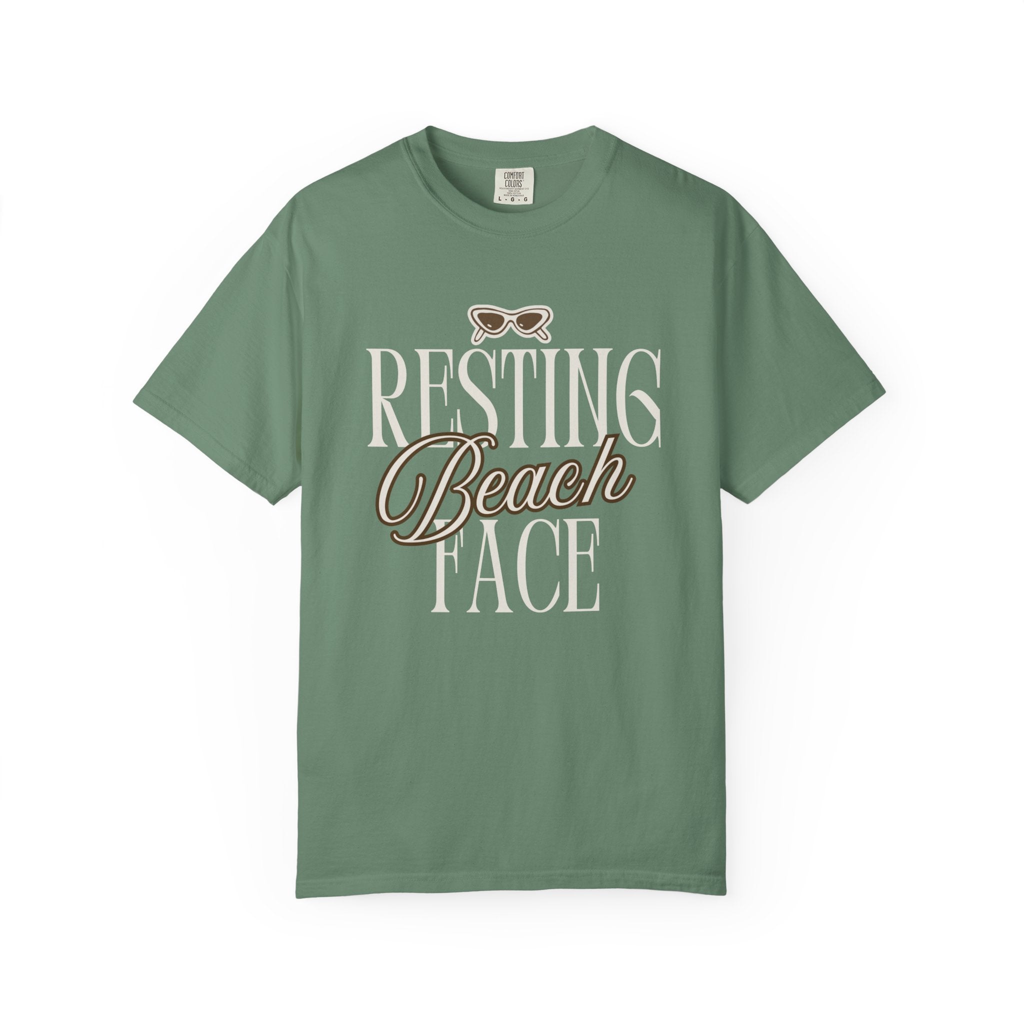 Resting Beach Face Vintage Wash T-Shirt
