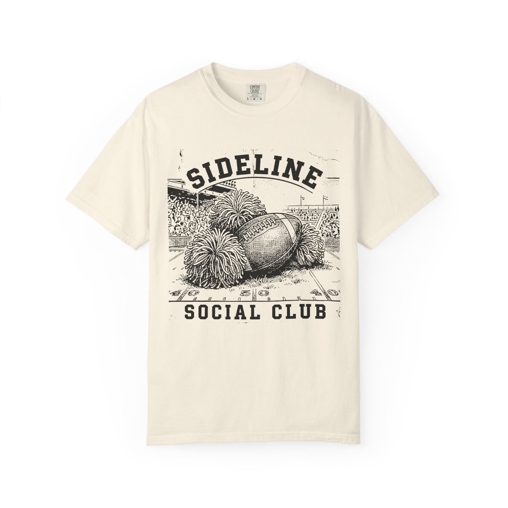 Sideline Social Club Football & Pom-Poms T-Shirt