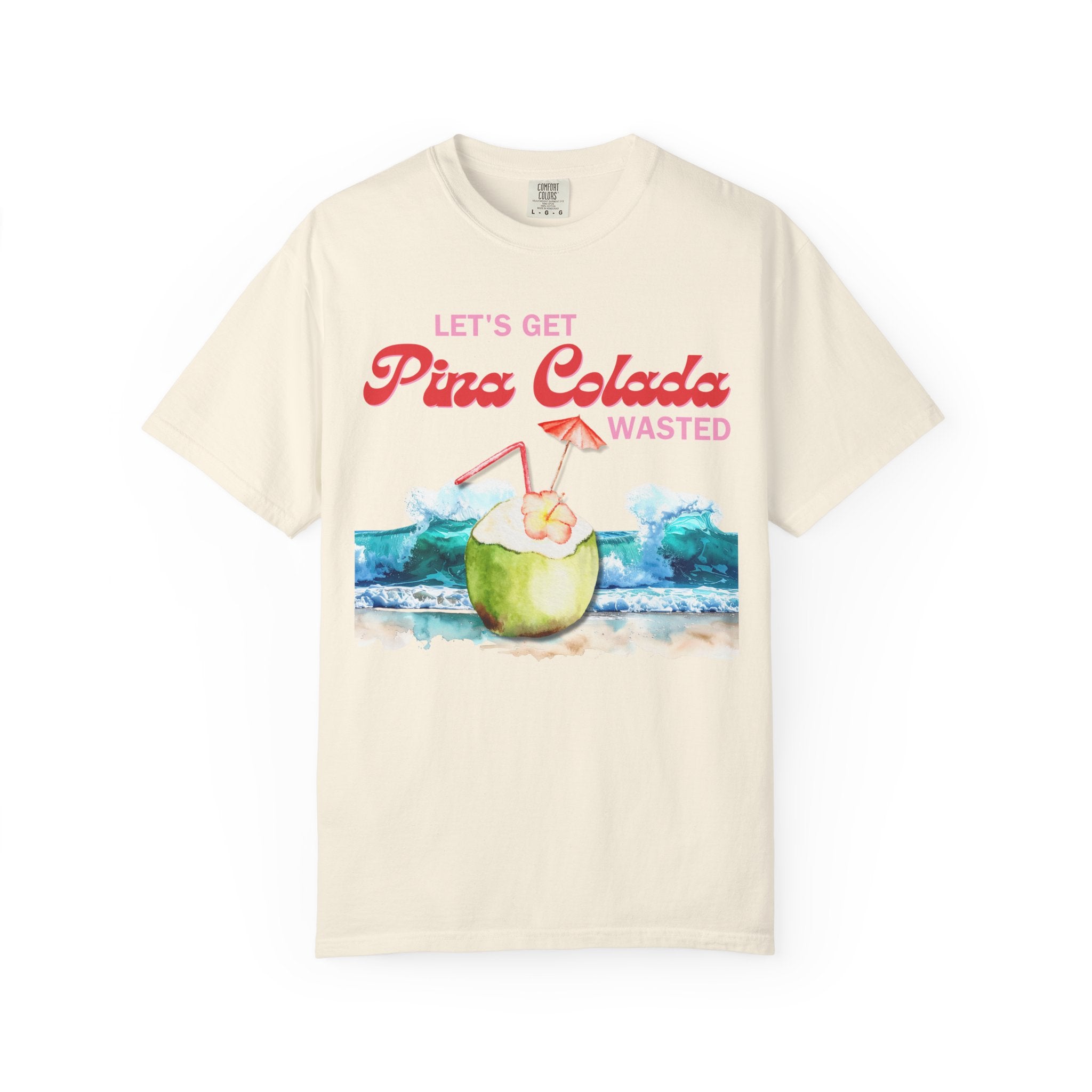 Piña Colada Wasted Vintage Wash T-Shirt