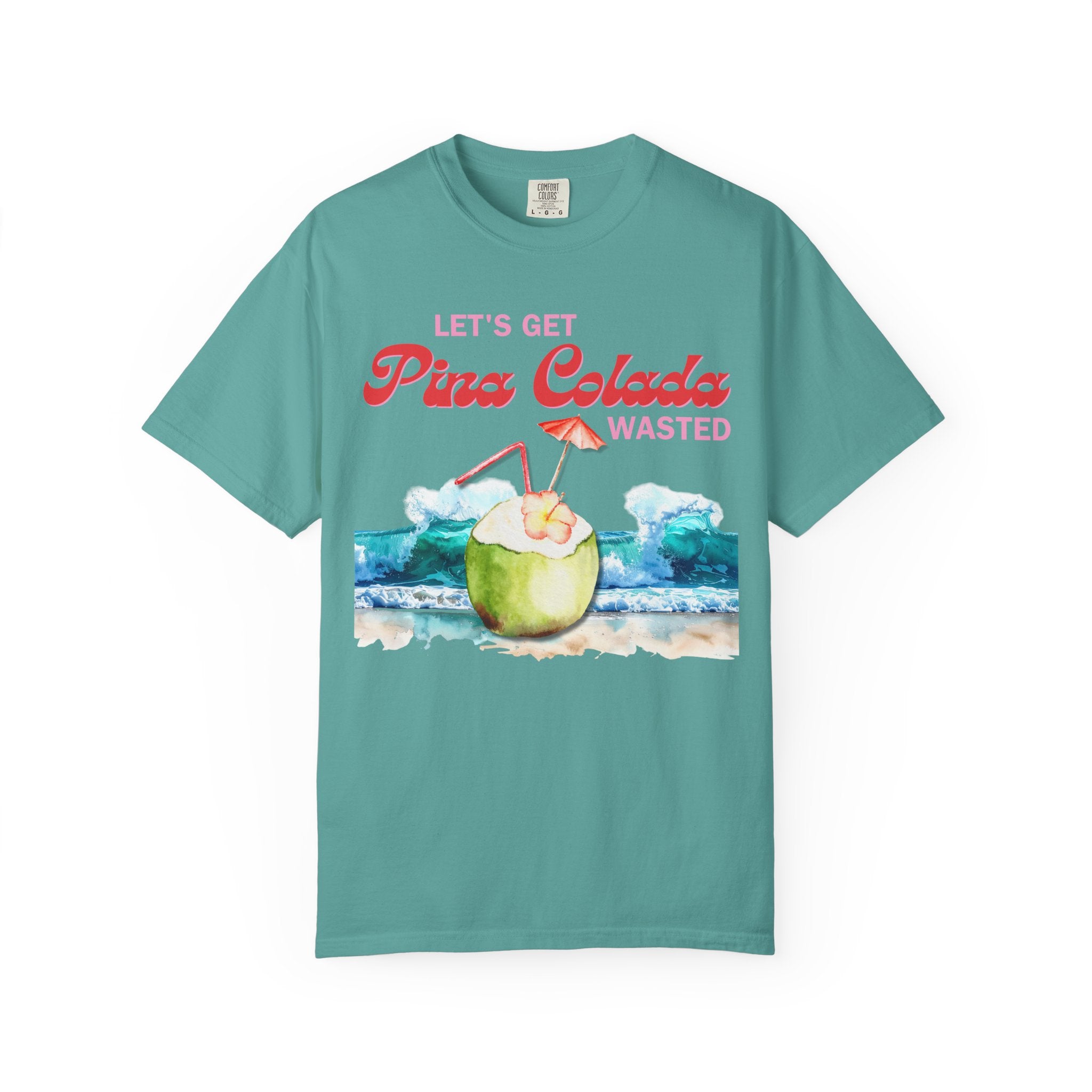 Piña Colada Wasted Vintage Wash T-Shirt