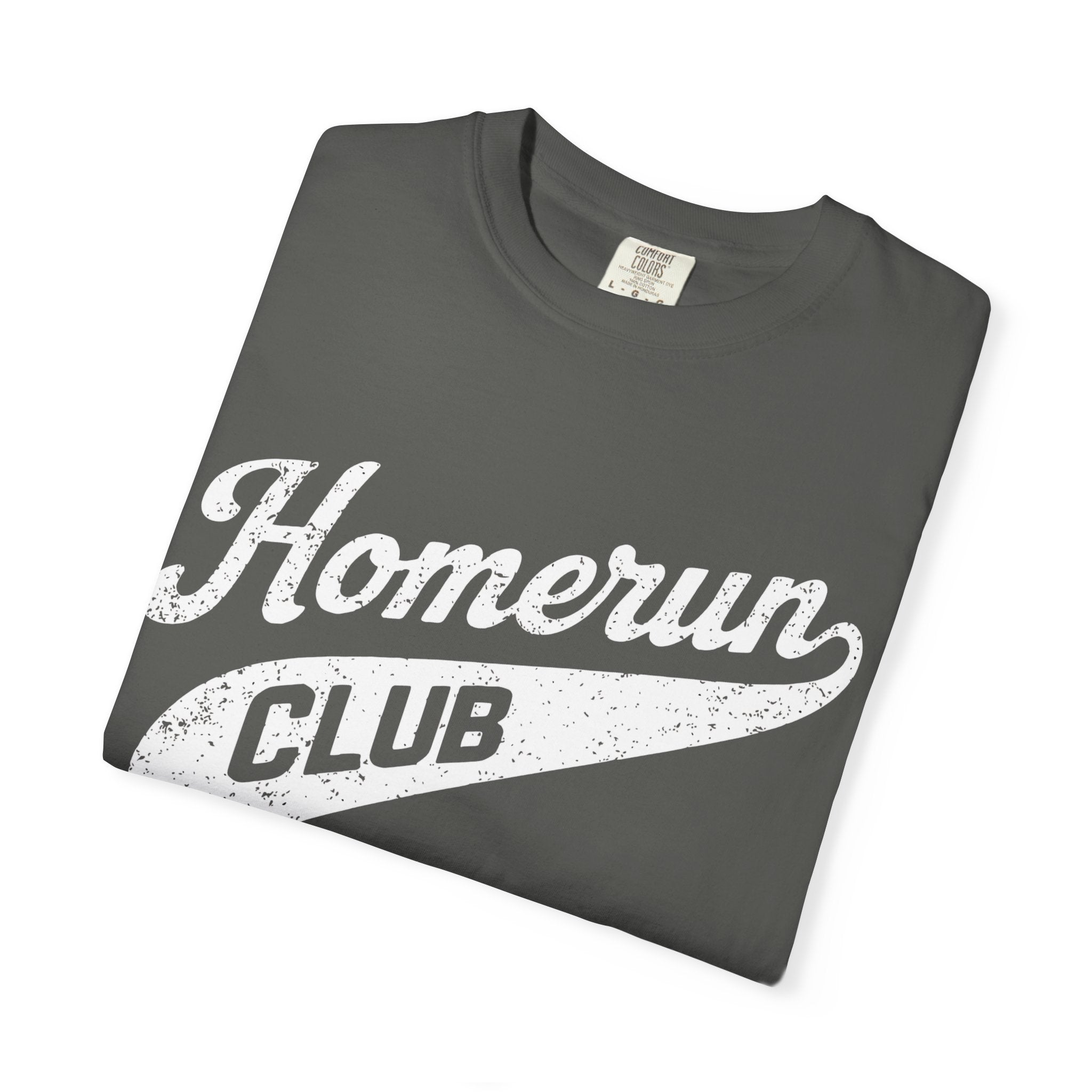 Homerun Club T-Shirt — Swing for the Fences Vintage Ballpark Tee