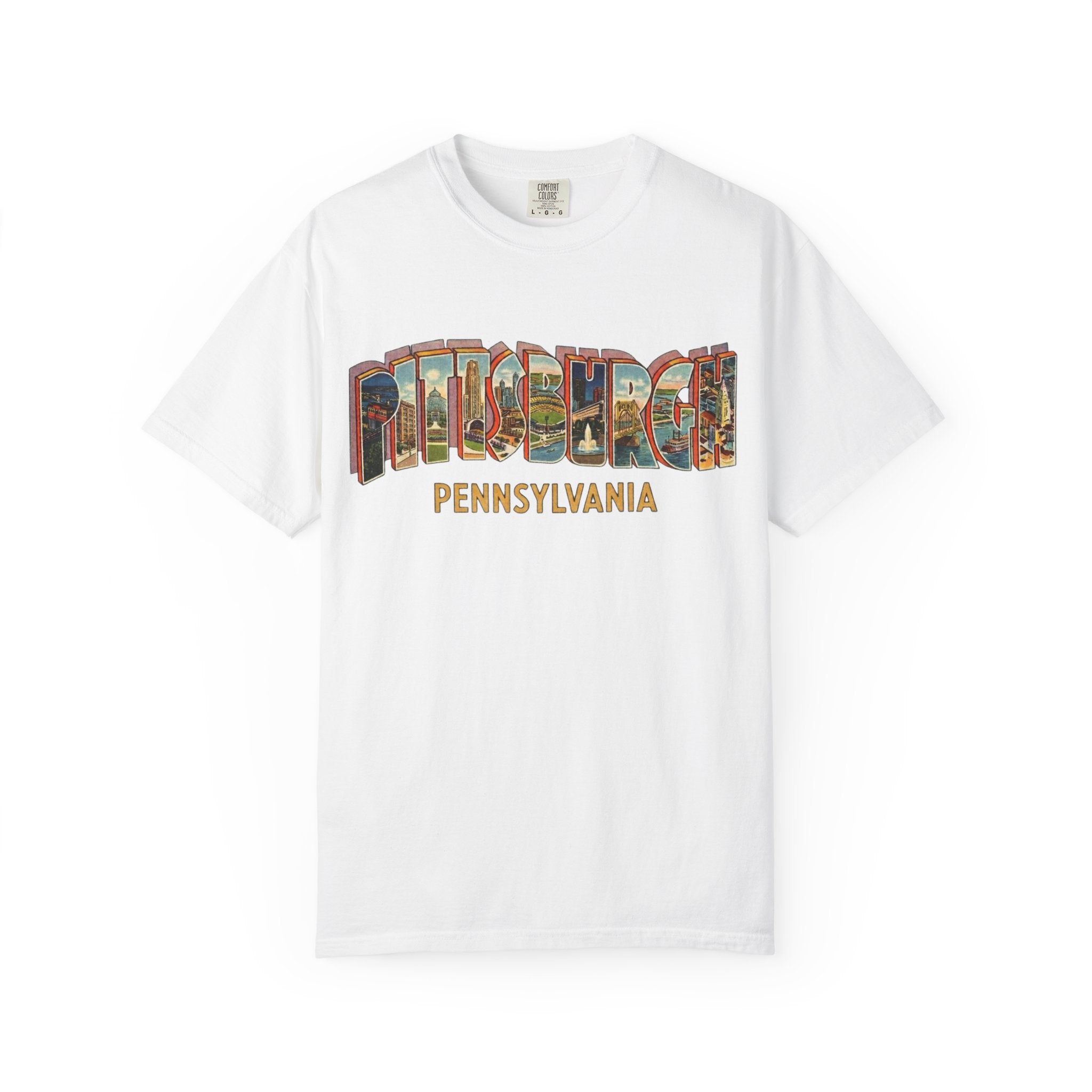 Pittsburgh Pennsylvania Vintage Postcard T-Shirt