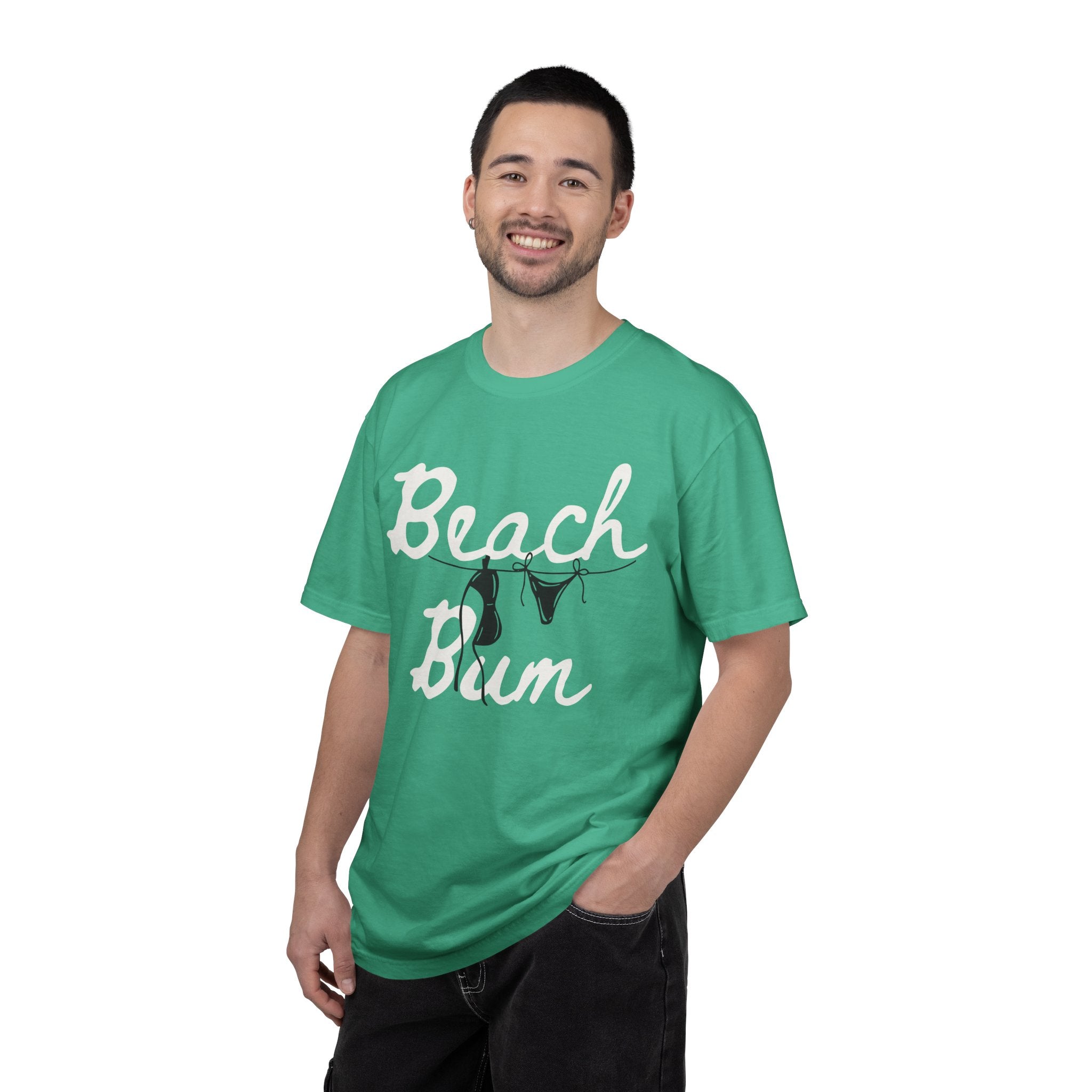 Beach Bum Vintage Wash Graphic T-Shirt