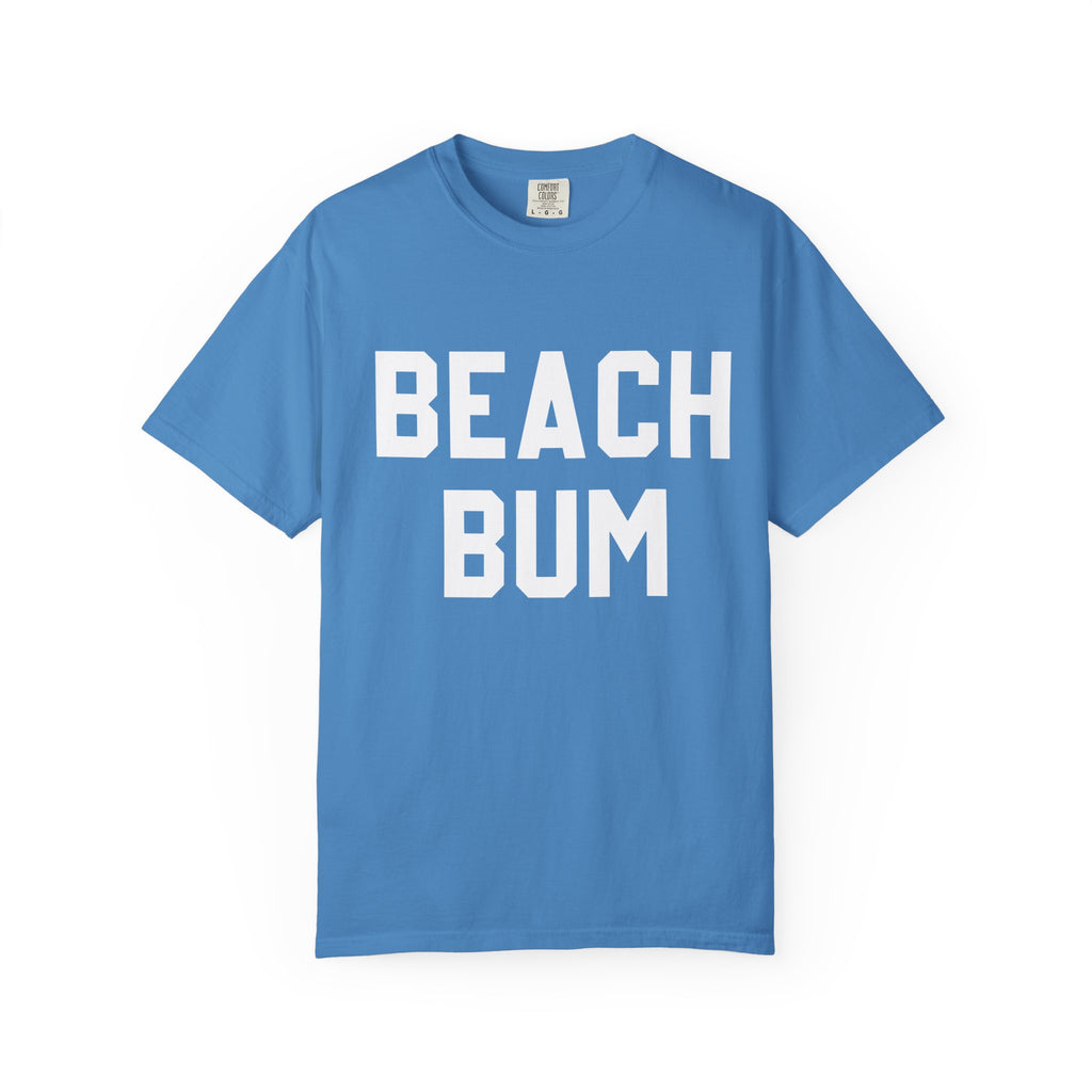 Beach Bum T-Shirt — Retro Bold Text Summer Tee
