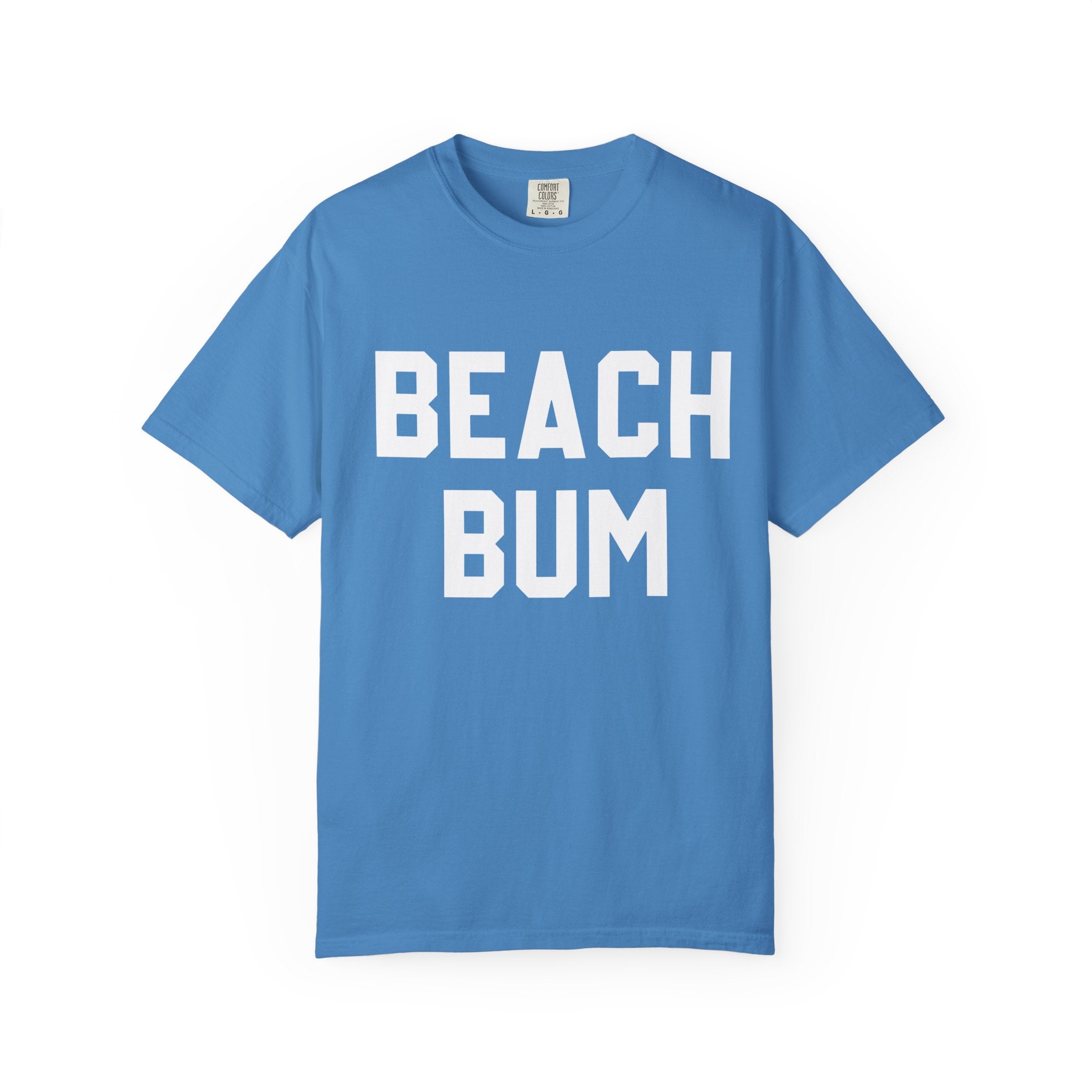 Beach Bum T-Shirt — Retro Bold Text Summer Tee