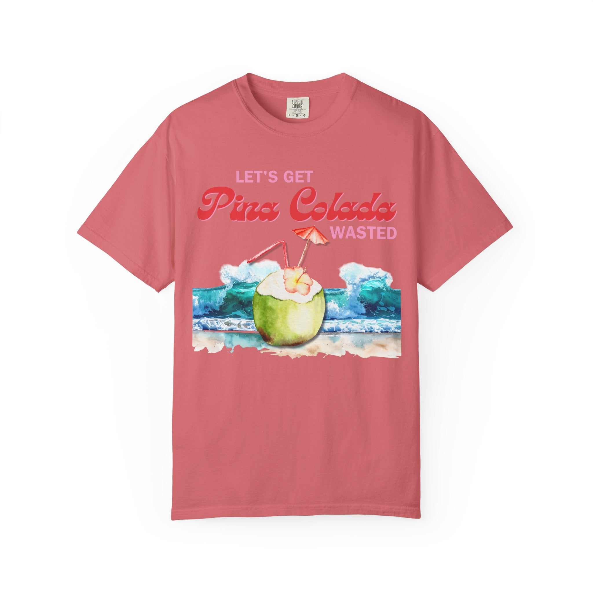 Piña Colada Wasted Vintage Wash T-Shirt