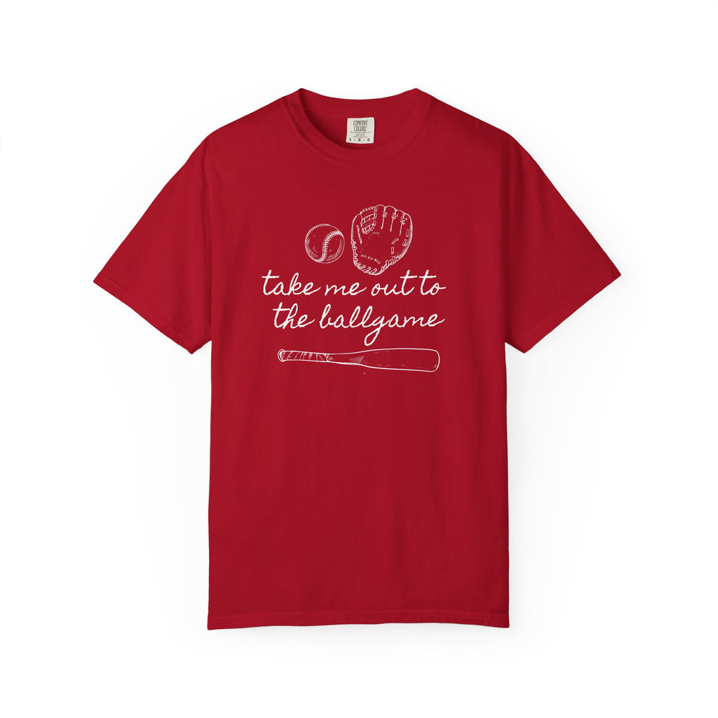 Take Me Out to the Ballgame Baseball T-Shirt
