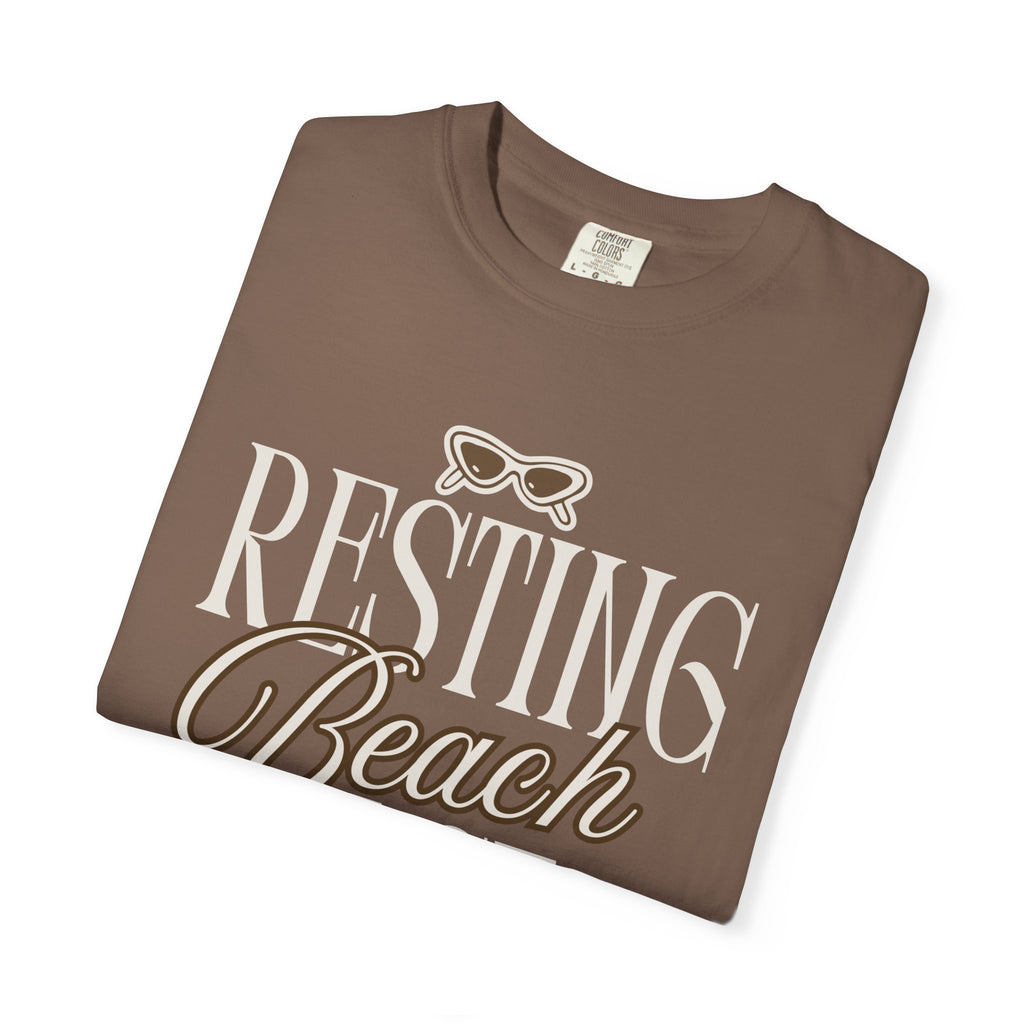 Resting Beach Face Vintage Wash T-Shirt