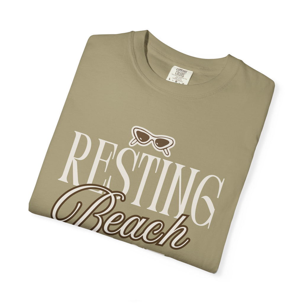 Resting Beach Face Vintage Wash T-Shirt