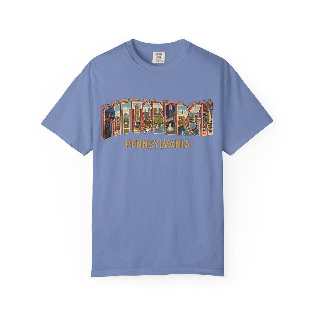 Pittsburgh Pennsylvania Vintage Postcard T-Shirt